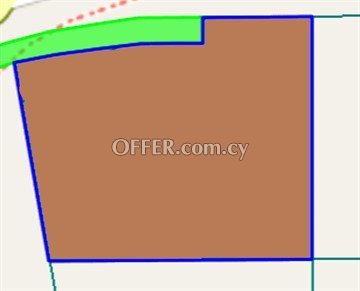 Residential Plot Of 701 Sq.m.  In Strovolos - GSP Area, Nicosia