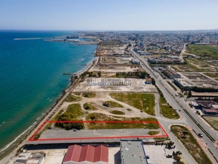 Seafront Commercial Land in Larnaca