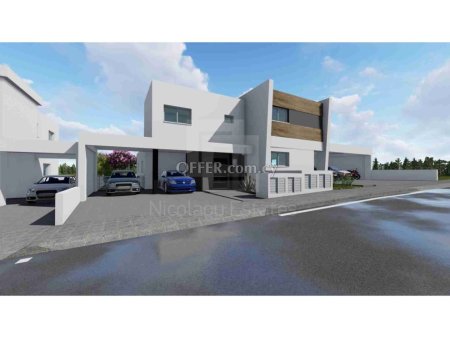 New three bedroom semi detached house in Kallithea area Nicosia - 4