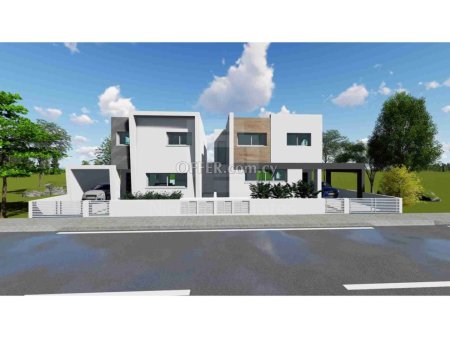 New three bedroom semi detached house in Latsia area Nicosia - 2