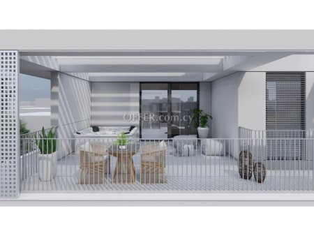 New three bedroom penthouse in Agioi Omologites area Nicosia - 3