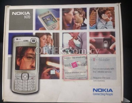 Nokia N70 Fashion Cell Phone 2MP Camera 2G 3G 2.4" inch Screen Bluetooth FM Music Phone - 2