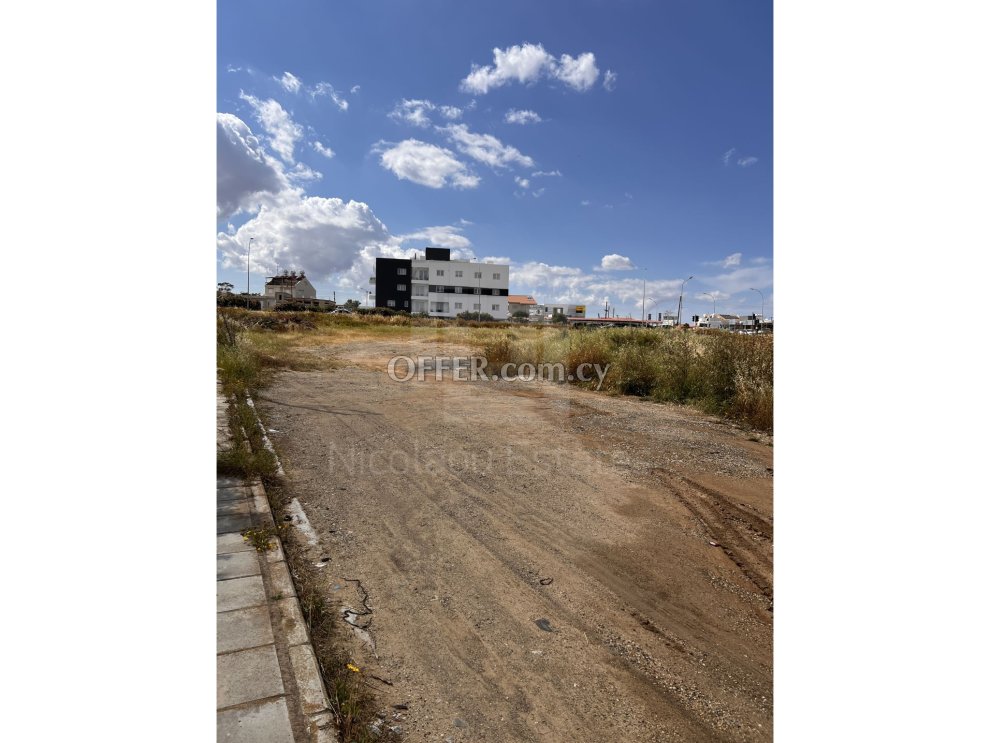 Residential land for sale in Lakatamia Anthoupoli area of 3140 sq.m. near Zorbas Bakeries - 2
