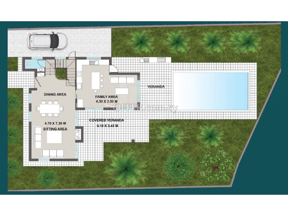 Luxury and modern 3 bedroom villa under construction in Agios Tychonas - 9