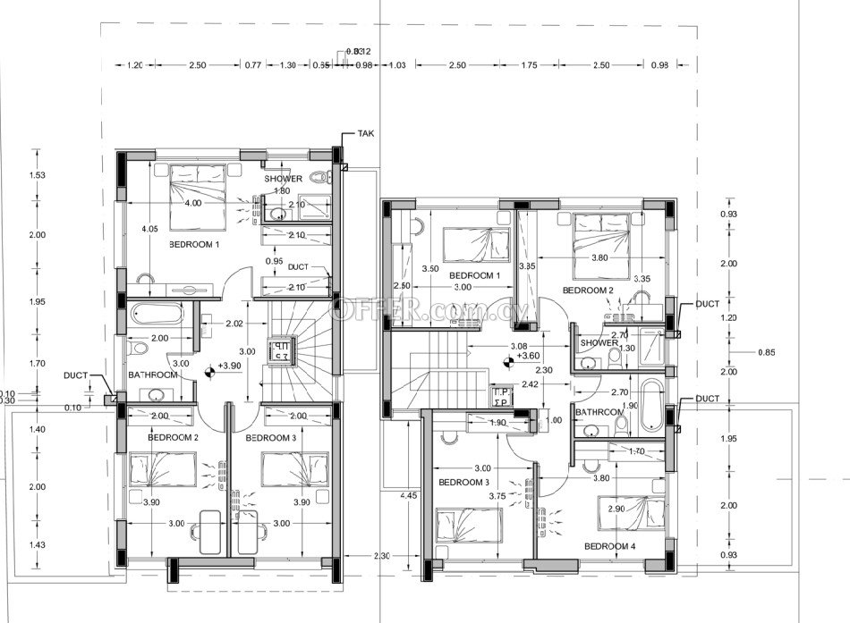 New For Sale €360,000 House (1 level bungalow) 4 bedrooms, Latsia Nicosia - 5