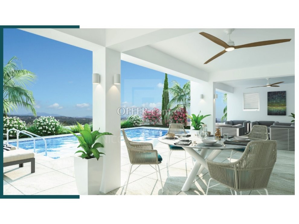 Luxury and modern 3 bedroom villa under construction in Agios Tychonas - 3