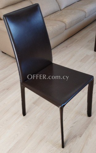 Dinning table with 8 dinning chairs - 2