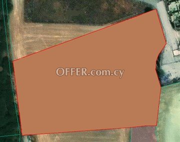 Large Industrial Piece Of Land Of 6894 Sq.M.  In Latsia, Nicosia