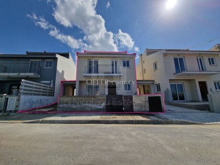 Three Bedroom Incomplete House in Pano Deftera Nicosia