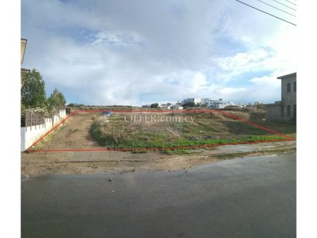 Residential plot of 745 sq.m. For Sale in Engomi Nicosia. - 1