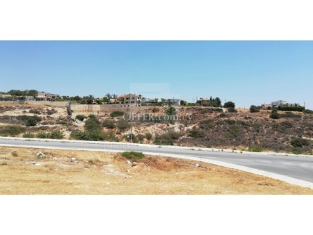 Large residential plot at a privileged point of Green Area Germasogia - 2