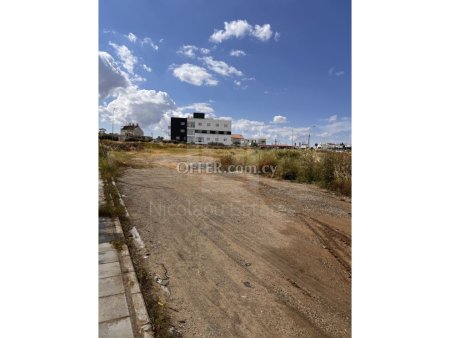 Residential land for sale in Lakatamia Anthoupoli area of 3140 sq.m. near Zorbas Bakeries - 3