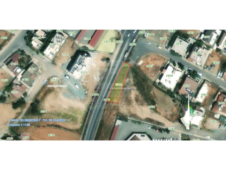 Residential land for sale in Lakatamia Anthoupoli area of 3140 sq.m. near Zorbas Bakeries - 2