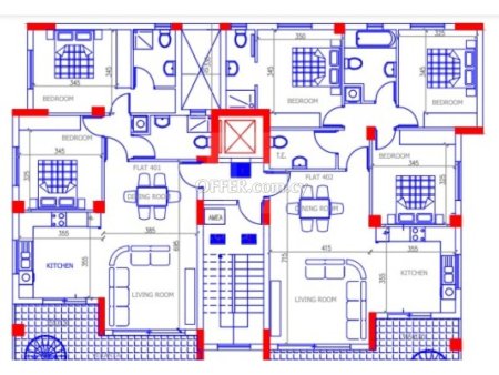 New two bedroom penthouse in Agia Zoni area of Limassol - 3