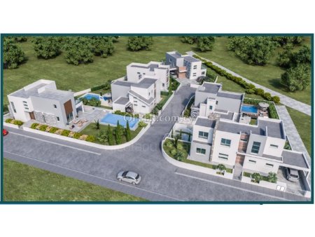Luxury and modern 3 bedroom villa under construction in Agios Tychonas - 7