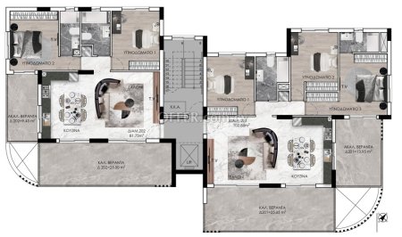 New For Sale €430,000 Penthouse Luxury Apartment 3 bedrooms, Agios Athanasios Limassol - 4