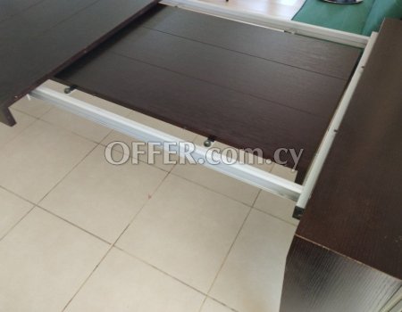 Dinning table with 8 dinning chairs - 4