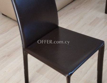Dinning table with 8 dinning chairs - 2
