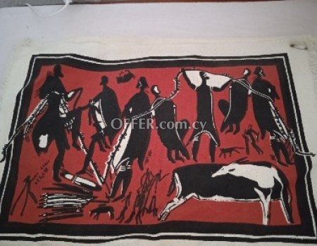 6 korhogo African textile art. - 1