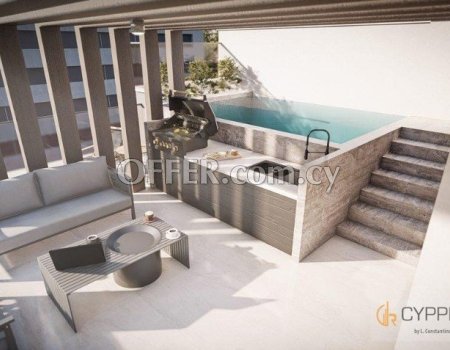 2 Bedroom Penthouse with Private Pool in Ekali for Sale