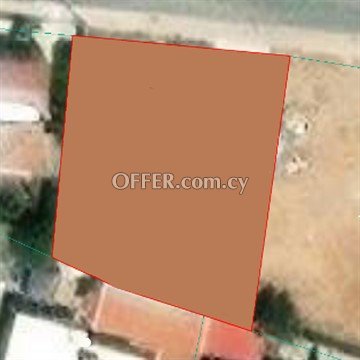 Residential Plot Of 543 Sq.m.  In Agios Andreas, Nicosia