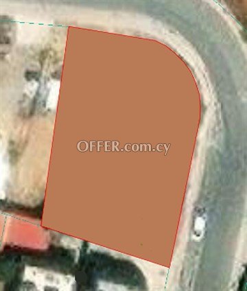 Residential Corner Plot Of 543 Sq.m.  In Agios Andreas, Nicosia - 1