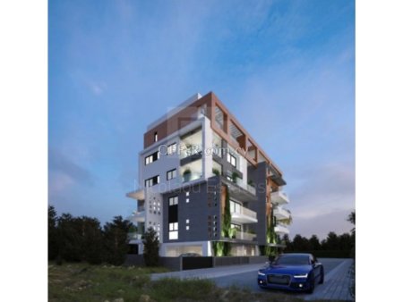 Modern three bedroom flat near the marina in Limassol. Under construction. - 2
