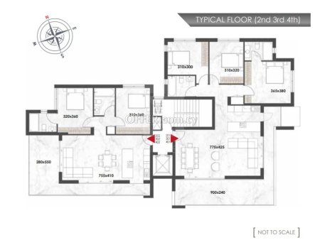 New two bedroom apartment in Latsia area Nicosia - 3