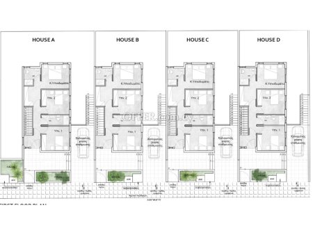 Brand new 3 bedroom detached houses off plan with amazing views in Agia Phyla - 5