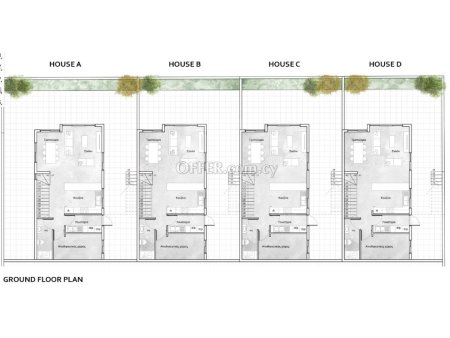 Brand new 3 bedroom detached houses off plan with amazing views in Agia Phyla - 2