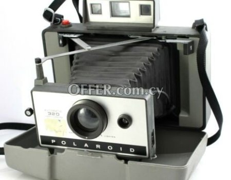 Συλλεκτικό Κλασικό: Αγκαλιάστε την Ιστορία με την κάμερα 1969 Polaroid 320 Instant Pack Film Land! - 6