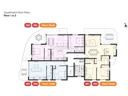 New two bedroom apartment near English school in Strovolos area - 3