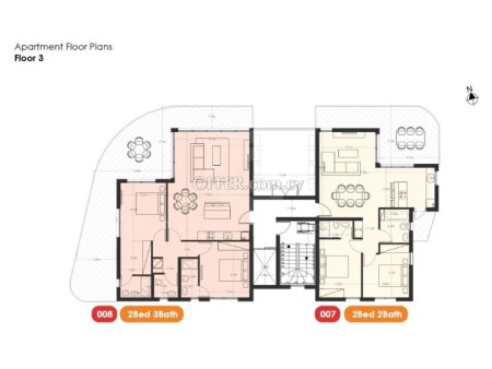 New two bedroom apartment near English school in Strovolos area - 2