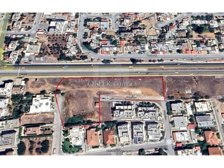 Development land for sale with permits for a private medical center in Strovolos in Spyros Kyprianou Avenue - 2