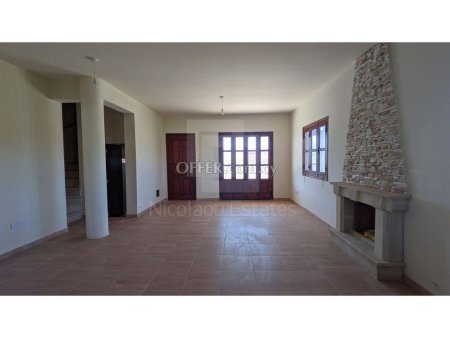 Two houses within a large residential field in Pachna village Limassol - 8