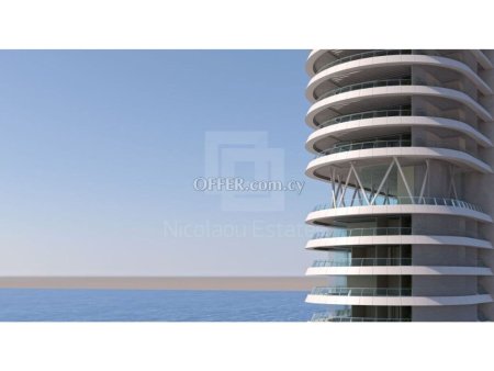 Luxurious spacious 5 bedroom penthouse apartment over 3 floors on a high rise tower 150m from the beach in Potamos Germasogias - 7