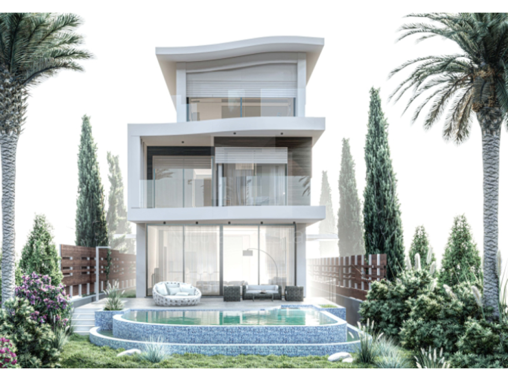 Luxury Beachfront villa with high end fixtures and finishes in Paphos Kissonerga - 1