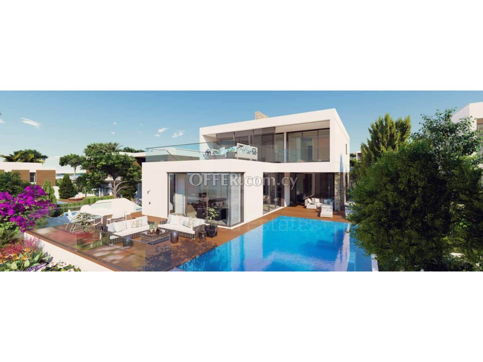 New Luxury five bedroom villa for sale in Paphos tourist area - 2