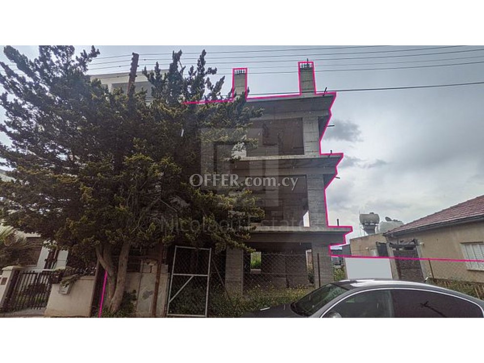 Incomplete Apartment Building in Agios Pavlos Nicosia - 2