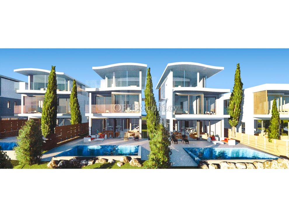 Luxury Beachfront villa with high end fixtures and finishes in Paphos Kissonerga - 4
