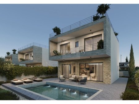 Modern new 4 bedroom villa for sale in Kissonerga village - 1