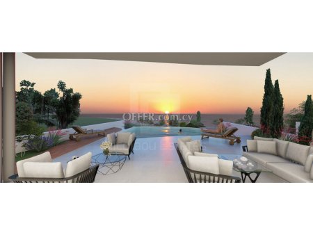 Mediterranian Luxury Lifestyle villa with sea view in Paphos Chloraka - 1