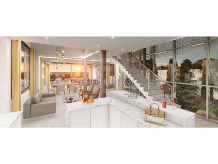 Mediterranian Luxury Lifestyle villa with sea view in Paphos Chloraka - 3