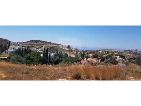 864 sq.m. plot with unobstructed sea views in Ayios Tychonas area of Limassol - 4