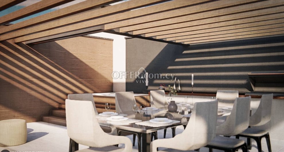3  BEDROOM PENTHOUSE  WITH POOL AND ROOF GARDEN   IN KATO POLEMIDIA - 9