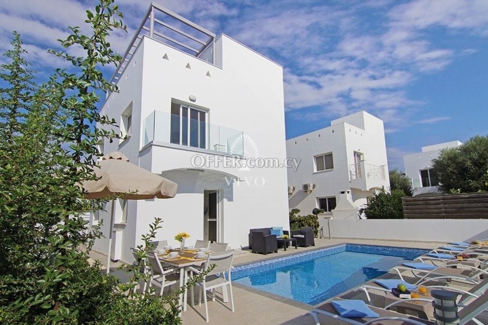 3 BEDROOM DETACHED VILLA WITH ROOF GARDEN AND SWIMMING POOL IN AYIA NAPA - 9