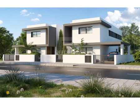 New four bedroom semi detached house in Lakatamia area near Melis