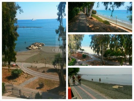 Large 3 bedroom beachfront apartment directly on the 1st line