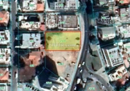 Commercial plot on a main road in Agios Dometios - 1