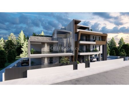 Three Bedroom Apartment with Roof Garden in Kallithea Nicosia